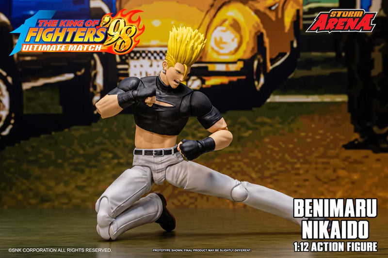 Load image into Gallery viewer, Storm Collectibles - Storm Arena: King of Fighters &#39;98 Ultimate Match - Benimaru Nikaido 1/12 Scale
