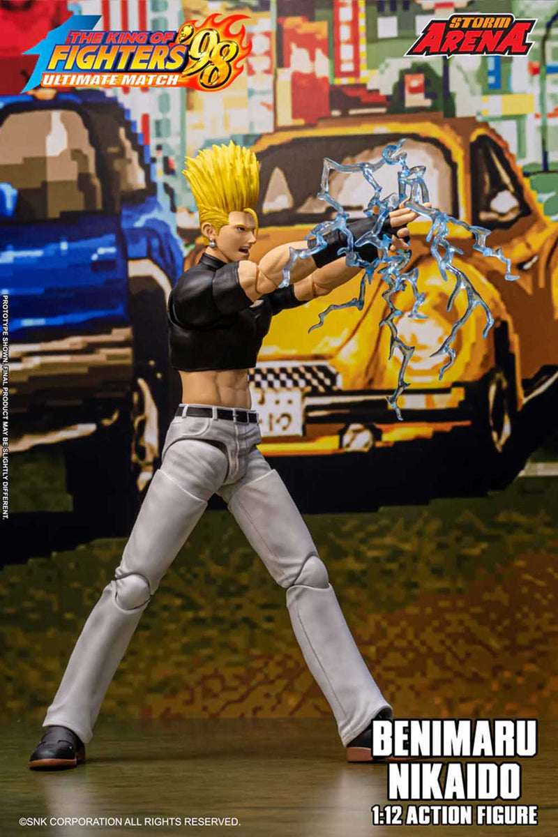 Load image into Gallery viewer, Storm Collectibles - Storm Arena: King of Fighters &#39;98 Ultimate Match - Benimaru Nikaido 1/12 Scale
