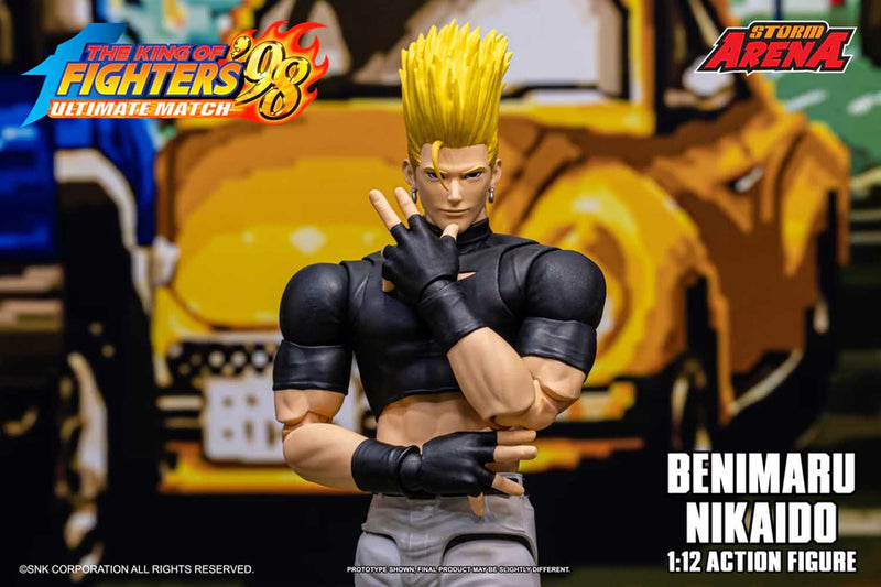 Load image into Gallery viewer, Storm Collectibles - Storm Arena: King of Fighters &#39;98 Ultimate Match - Benimaru Nikaido 1/12 Scale
