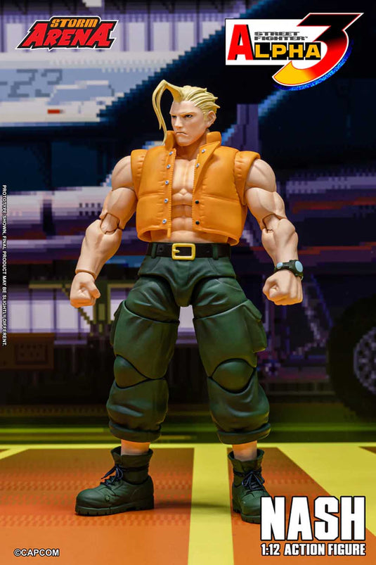 Storm Collectibles - Storm Arena: Street Fighter Alpha 3 - Nash 1/12 Scale