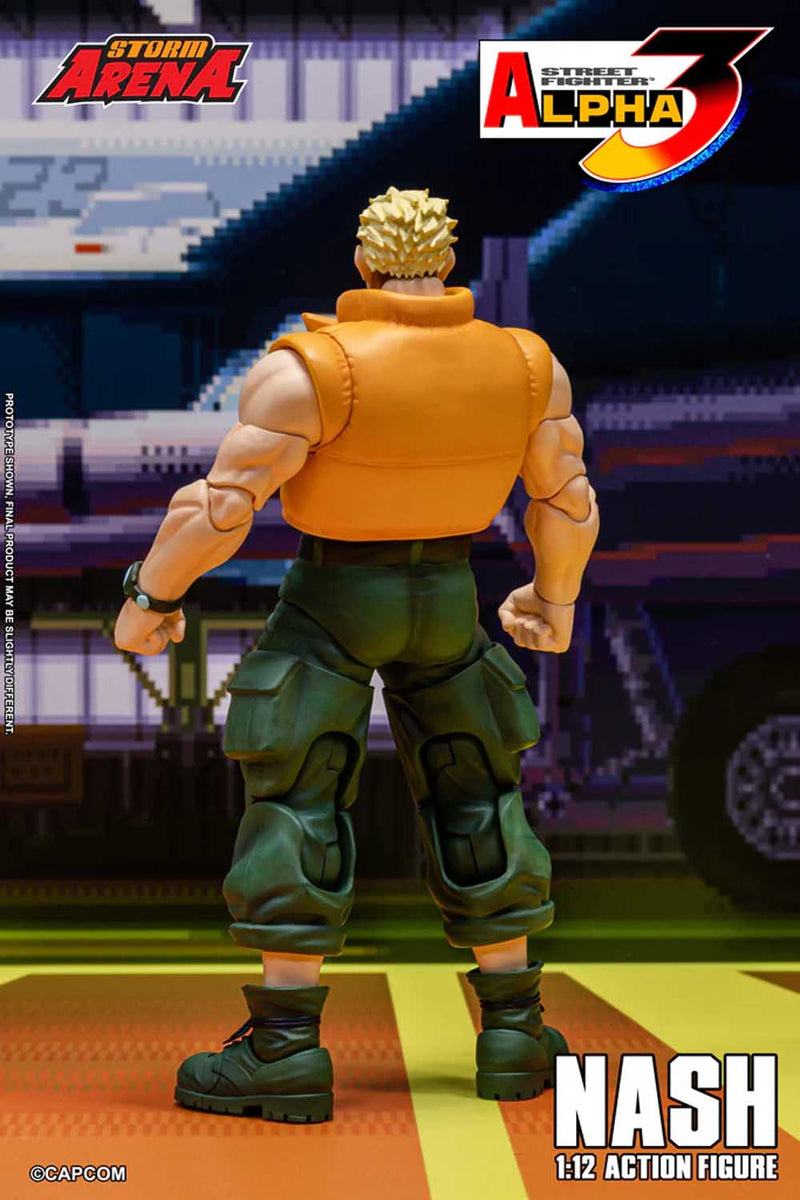 Load image into Gallery viewer, Storm Collectibles - Storm Arena: Street Fighter Alpha 3 - Nash 1/12 Scale
