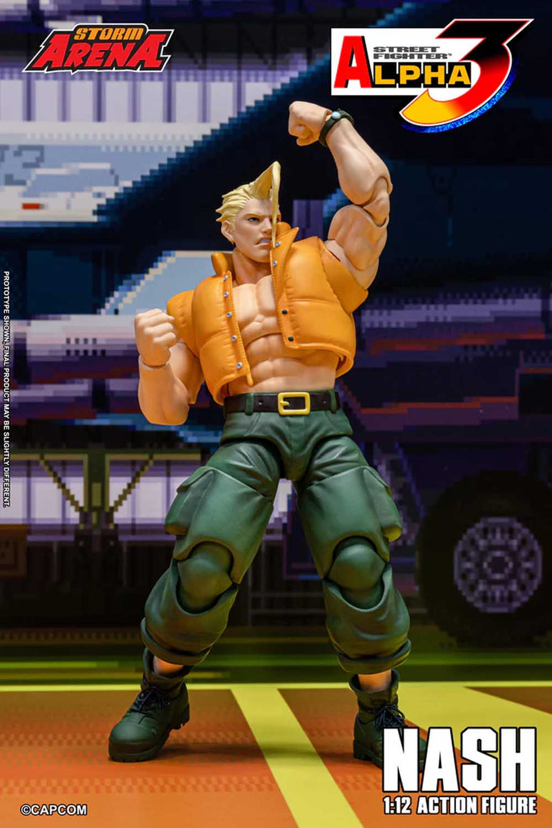 Load image into Gallery viewer, Storm Collectibles - Storm Arena: Street Fighter Alpha 3 - Nash 1/12 Scale
