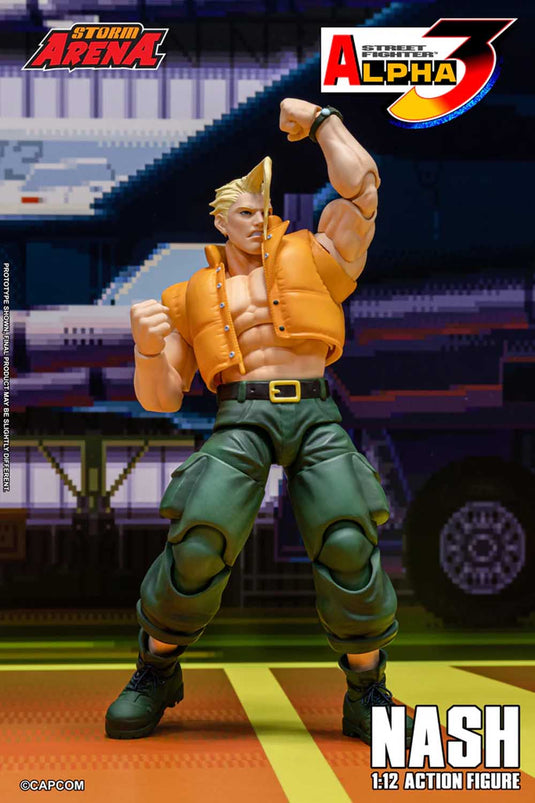 Storm Collectibles - Storm Arena: Street Fighter Alpha 3 - Nash 1/12 Scale