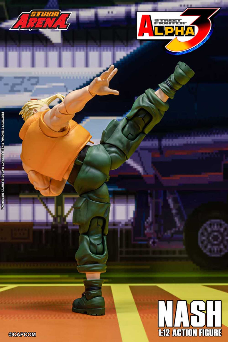 Load image into Gallery viewer, Storm Collectibles - Storm Arena: Street Fighter Alpha 3 - Nash 1/12 Scale
