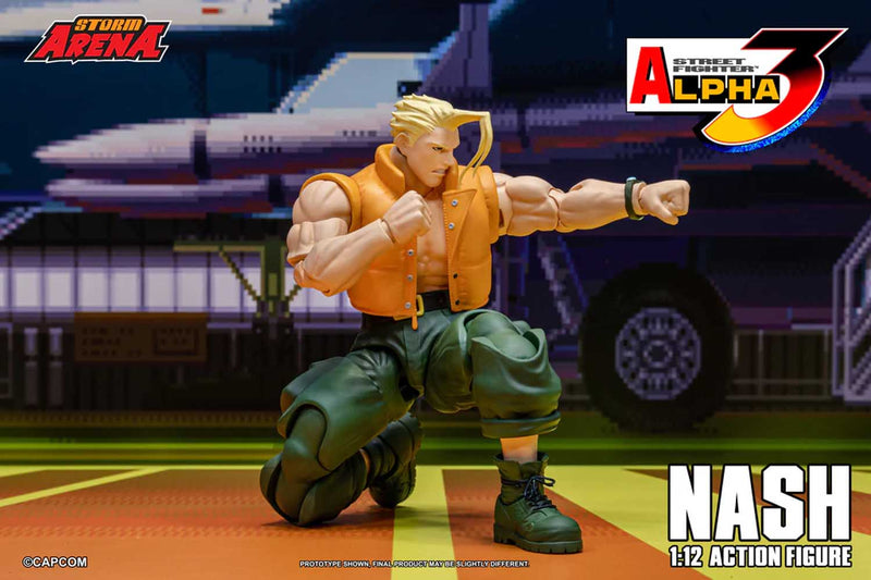 Load image into Gallery viewer, Storm Collectibles - Storm Arena: Street Fighter Alpha 3 - Nash 1/12 Scale
