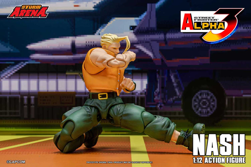 Load image into Gallery viewer, Storm Collectibles - Storm Arena: Street Fighter Alpha 3 - Nash 1/12 Scale
