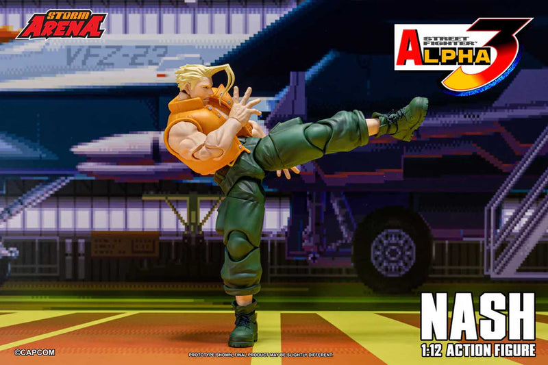 Load image into Gallery viewer, Storm Collectibles - Storm Arena: Street Fighter Alpha 3 - Nash 1/12 Scale
