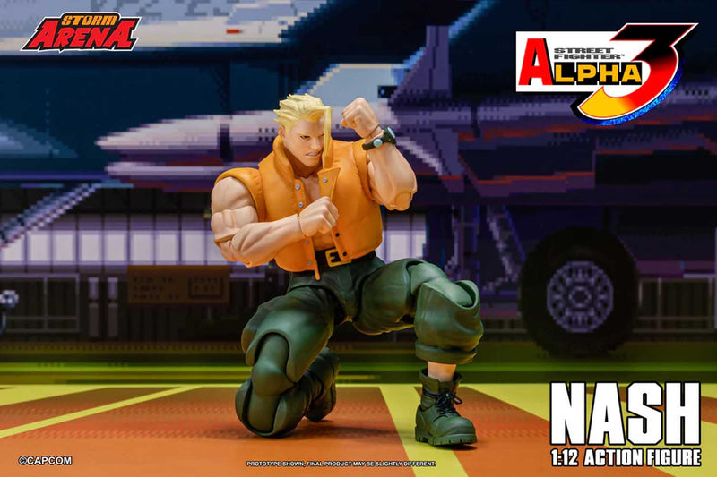 Load image into Gallery viewer, Storm Collectibles - Storm Arena: Street Fighter Alpha 3 - Nash 1/12 Scale
