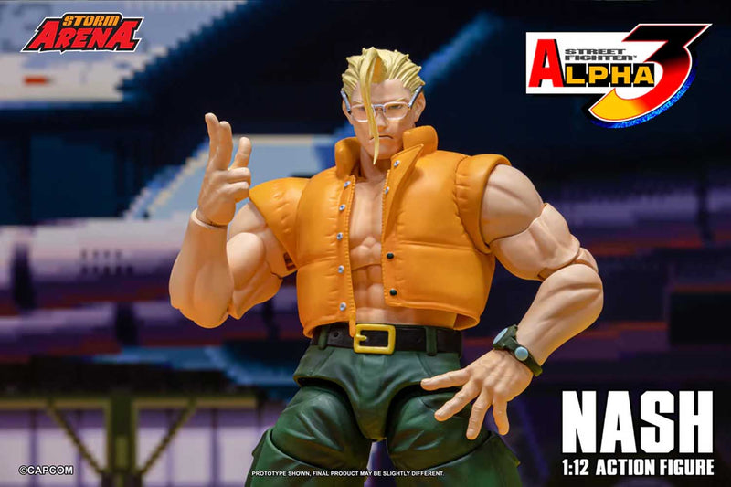 Load image into Gallery viewer, Storm Collectibles - Storm Arena: Street Fighter Alpha 3 - Nash 1/12 Scale
