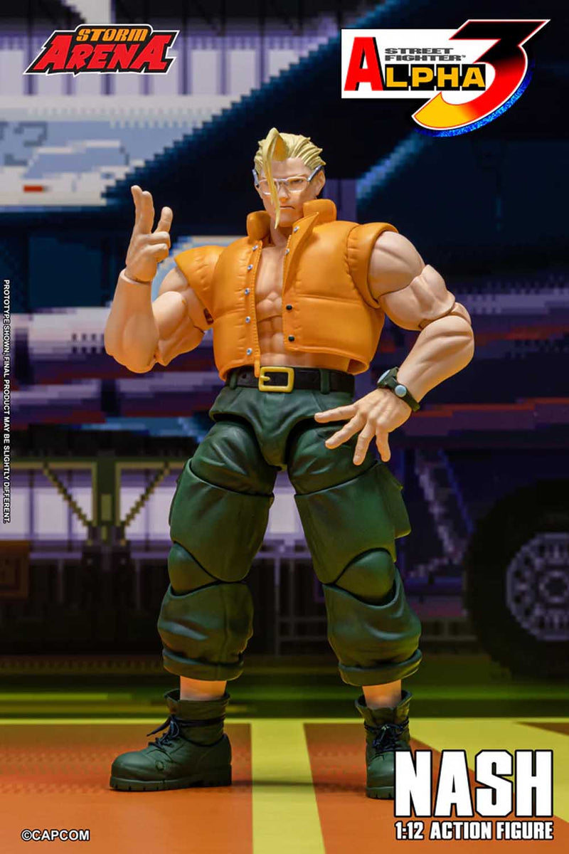 Load image into Gallery viewer, Storm Collectibles - Storm Arena: Street Fighter Alpha 3 - Nash 1/12 Scale
