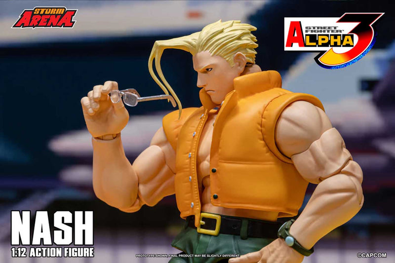 Load image into Gallery viewer, Storm Collectibles - Storm Arena: Street Fighter Alpha 3 - Nash 1/12 Scale
