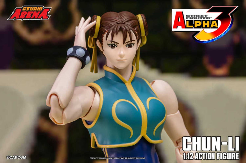 Load image into Gallery viewer, Storm Collectibles - Storm Arena: Street Fighter Alpha 3 - Chun Li 1/12 Scale
