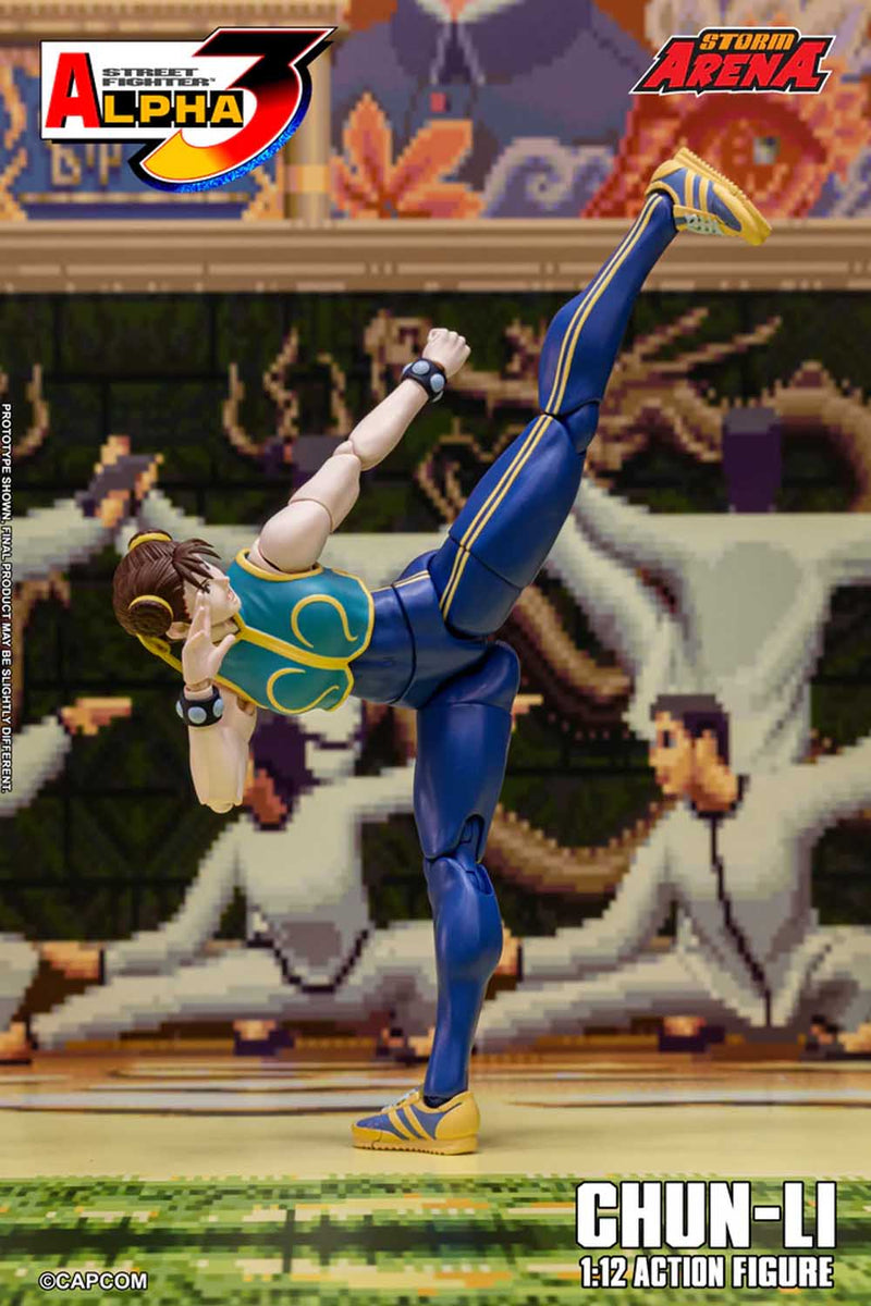 Load image into Gallery viewer, Storm Collectibles - Storm Arena: Street Fighter Alpha 3 - Chun Li 1/12 Scale
