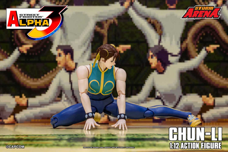 Load image into Gallery viewer, Storm Collectibles - Storm Arena: Street Fighter Alpha 3 - Chun Li 1/12 Scale
