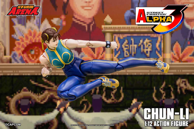 Load image into Gallery viewer, Storm Collectibles - Storm Arena: Street Fighter Alpha 3 - Chun Li 1/12 Scale
