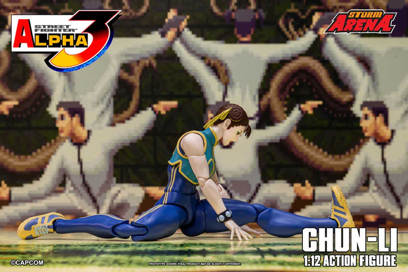 Load image into Gallery viewer, Storm Collectibles - Storm Arena: Street Fighter Alpha 3 - Chun Li 1/12 Scale
