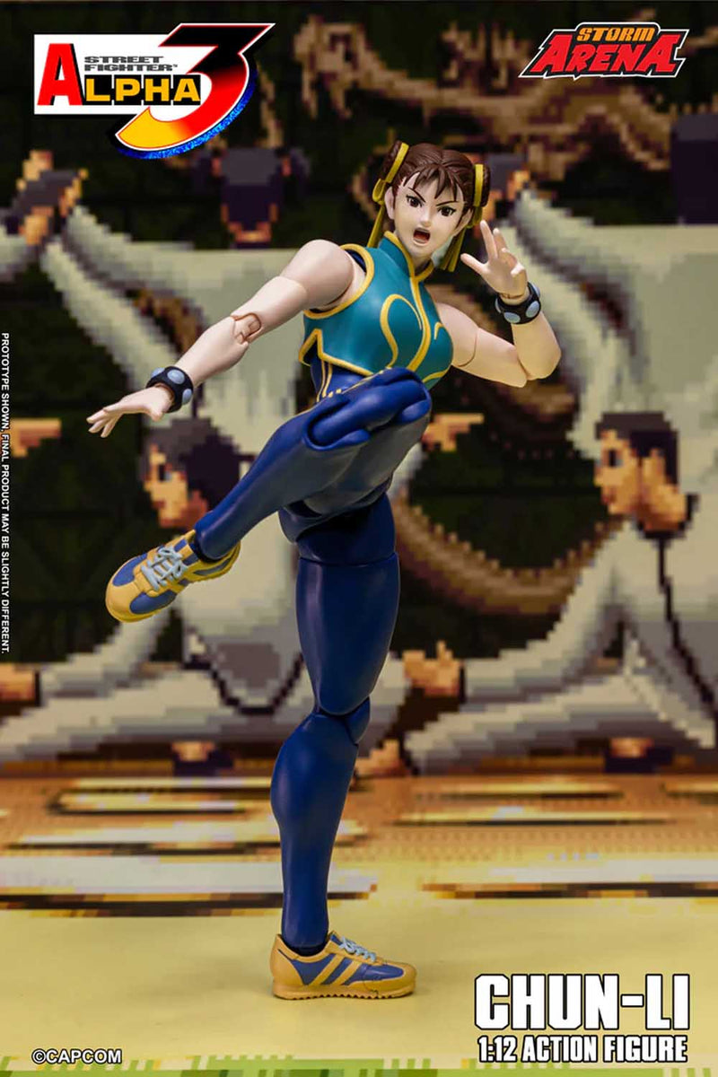 Load image into Gallery viewer, Storm Collectibles - Storm Arena: Street Fighter Alpha 3 - Chun Li 1/12 Scale
