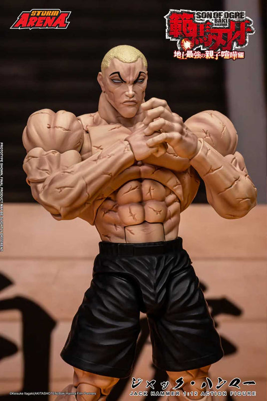 Storm Collectibles - Storm Arena - Baki Hanma: Son of Ogre - Jack Hammer 1/12 Scale
