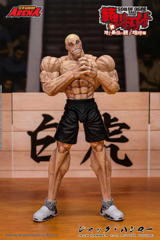 Storm Collectibles - Storm Arena - Baki Hanma: Son of Ogre - Jack Hammer 1/12 Scale