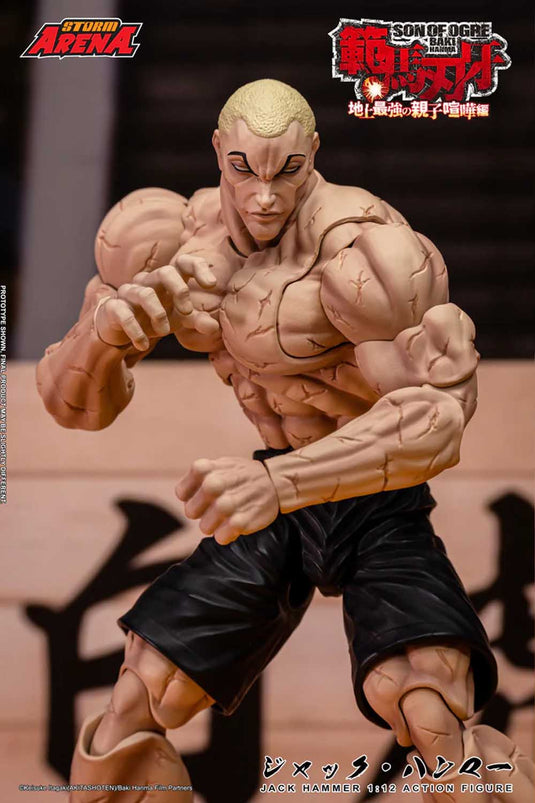 Storm Collectibles - Storm Arena - Baki Hanma: Son of Ogre - Jack Hammer 1/12 Scale