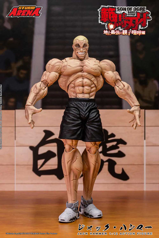 Storm Collectibles - Storm Arena - Baki Hanma: Son of Ogre - Jack Hammer 1/12 Scale