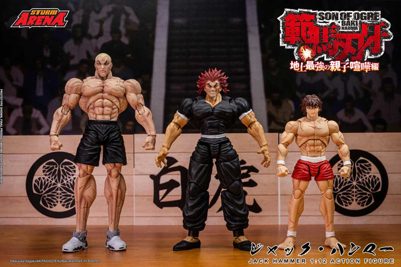Load image into Gallery viewer, Storm Collectibles - Storm Arena - Baki Hanma: Son of Ogre - Jack Hammer 1/12 Scale
