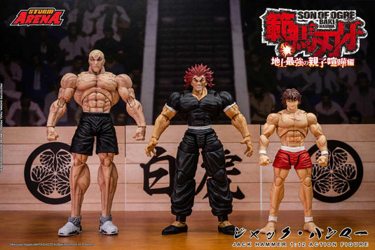 Storm Collectibles - Storm Arena - Baki Hanma: Son of Ogre - Jack Hammer 1/12 Scale