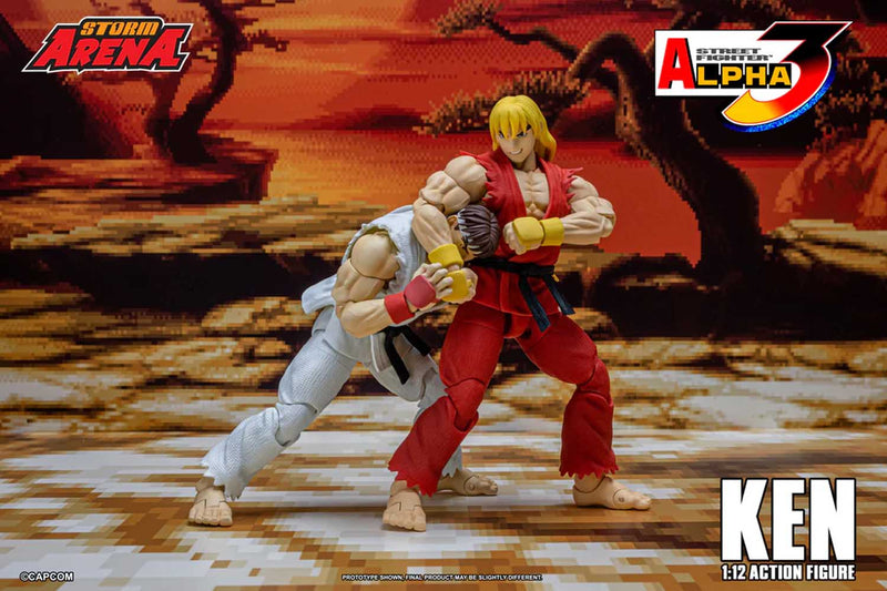 Load image into Gallery viewer, Storm Collectibles - Storm Arena: Street Fighter Alpha 3 - Ken 1/12 Scale
