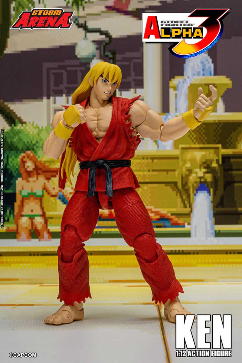 Load image into Gallery viewer, Storm Collectibles - Storm Arena: Street Fighter Alpha 3 - Ken 1/12 Scale
