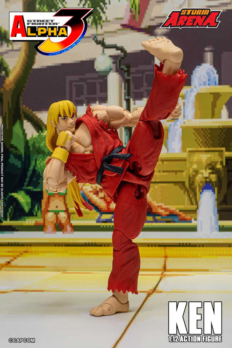 Load image into Gallery viewer, Storm Collectibles - Storm Arena: Street Fighter Alpha 3 - Ken 1/12 Scale
