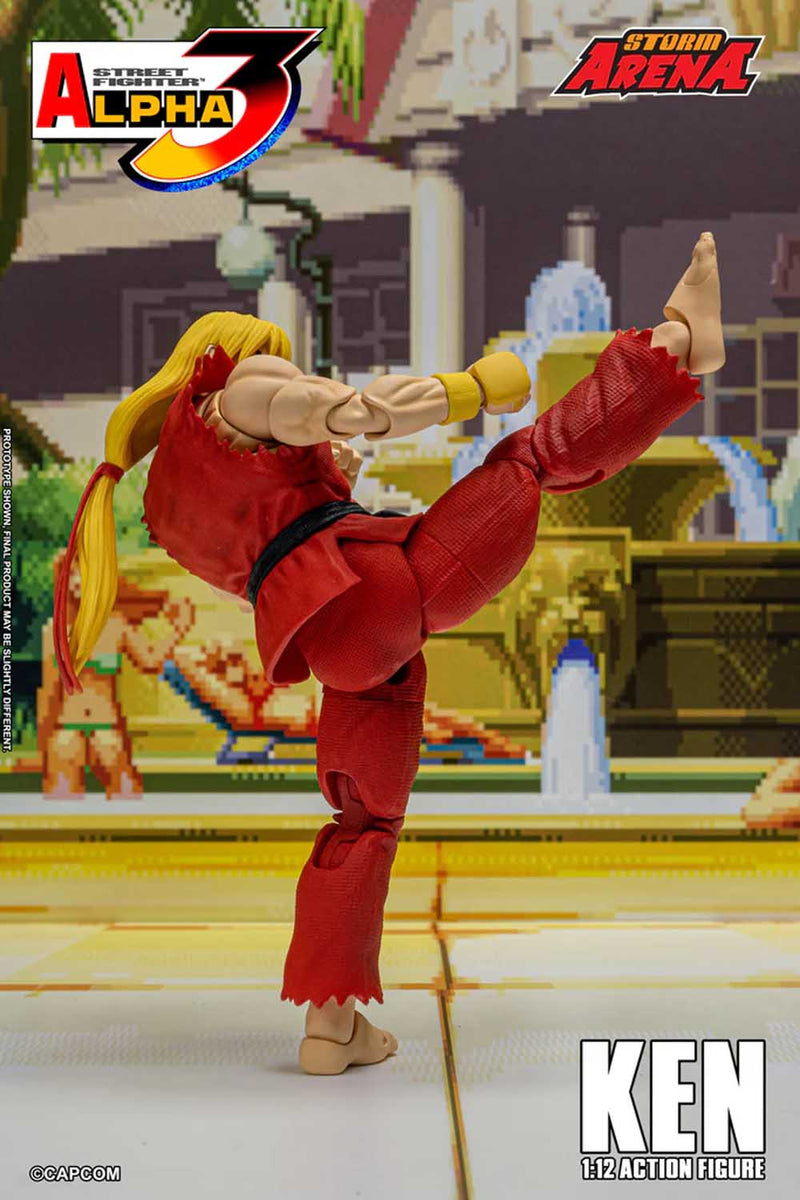 Load image into Gallery viewer, Storm Collectibles - Storm Arena: Street Fighter Alpha 3 - Ken 1/12 Scale
