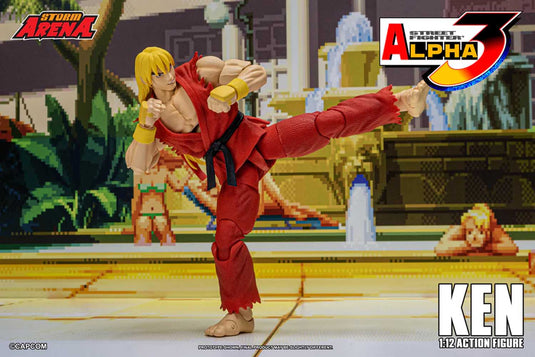 Storm Collectibles - Storm Arena: Street Fighter Alpha 3 - Ken 1/12 Scale