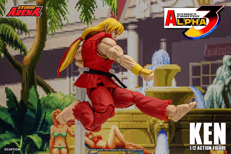 Load image into Gallery viewer, Storm Collectibles - Storm Arena: Street Fighter Alpha 3 - Ken 1/12 Scale
