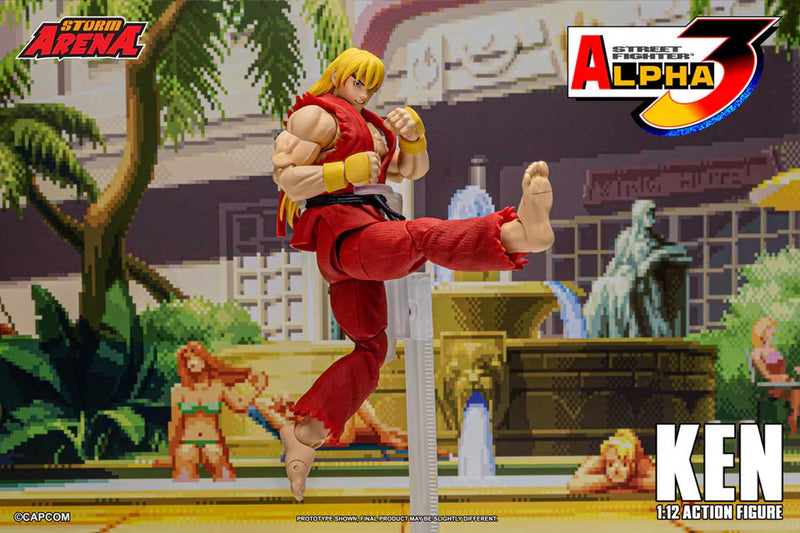 Load image into Gallery viewer, Storm Collectibles - Storm Arena: Street Fighter Alpha 3 - Ken 1/12 Scale
