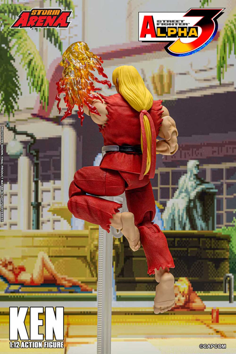 Load image into Gallery viewer, Storm Collectibles - Storm Arena: Street Fighter Alpha 3 - Ken 1/12 Scale
