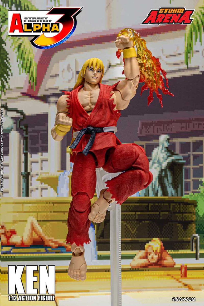Load image into Gallery viewer, Storm Collectibles - Storm Arena: Street Fighter Alpha 3 - Ken 1/12 Scale
