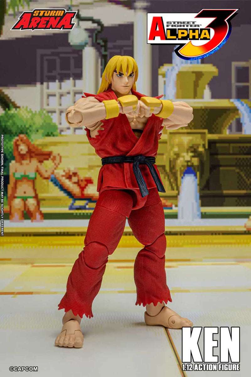 Load image into Gallery viewer, Storm Collectibles - Storm Arena: Street Fighter Alpha 3 - Ken 1/12 Scale
