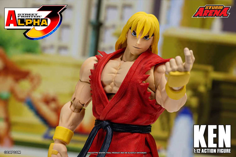 Load image into Gallery viewer, Storm Collectibles - Storm Arena: Street Fighter Alpha 3 - Ken 1/12 Scale

