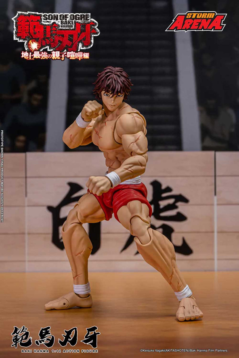 Load image into Gallery viewer, Storm Collectibles - Storm Arena: Baki Hanma (Son of Ogre Storm) 1/12 Scale
