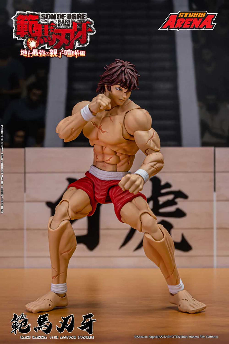 Load image into Gallery viewer, Storm Collectibles - Storm Arena: Baki Hanma (Son of Ogre Storm) 1/12 Scale
