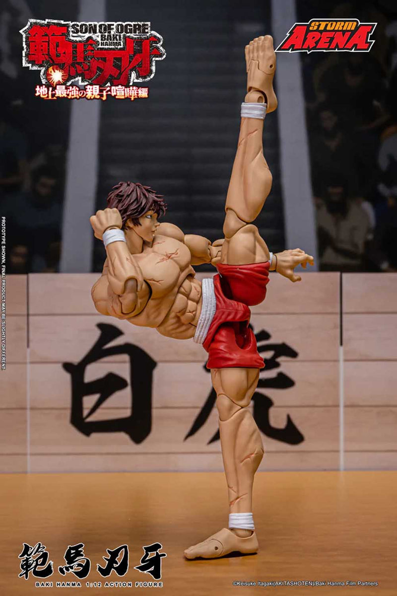 Load image into Gallery viewer, Storm Collectibles - Storm Arena: Baki Hanma (Son of Ogre Storm) 1/12 Scale
