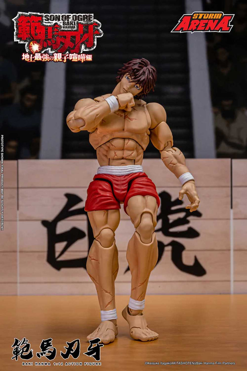 Load image into Gallery viewer, Storm Collectibles - Storm Arena: Baki Hanma (Son of Ogre Storm) 1/12 Scale
