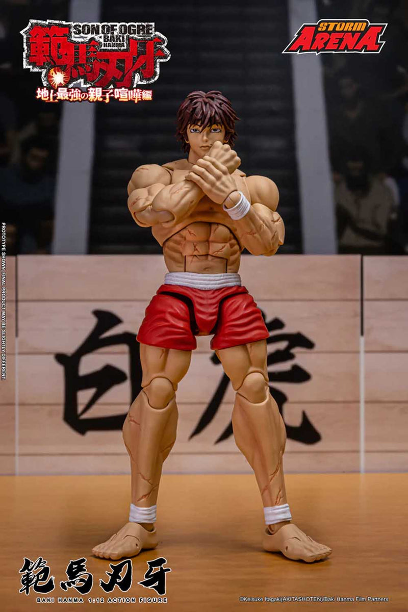 Load image into Gallery viewer, Storm Collectibles - Storm Arena: Baki Hanma (Son of Ogre Storm) 1/12 Scale
