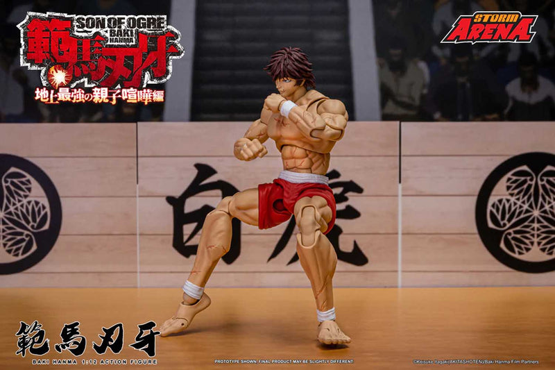 Load image into Gallery viewer, Storm Collectibles - Storm Arena: Baki Hanma (Son of Ogre Storm) 1/12 Scale
