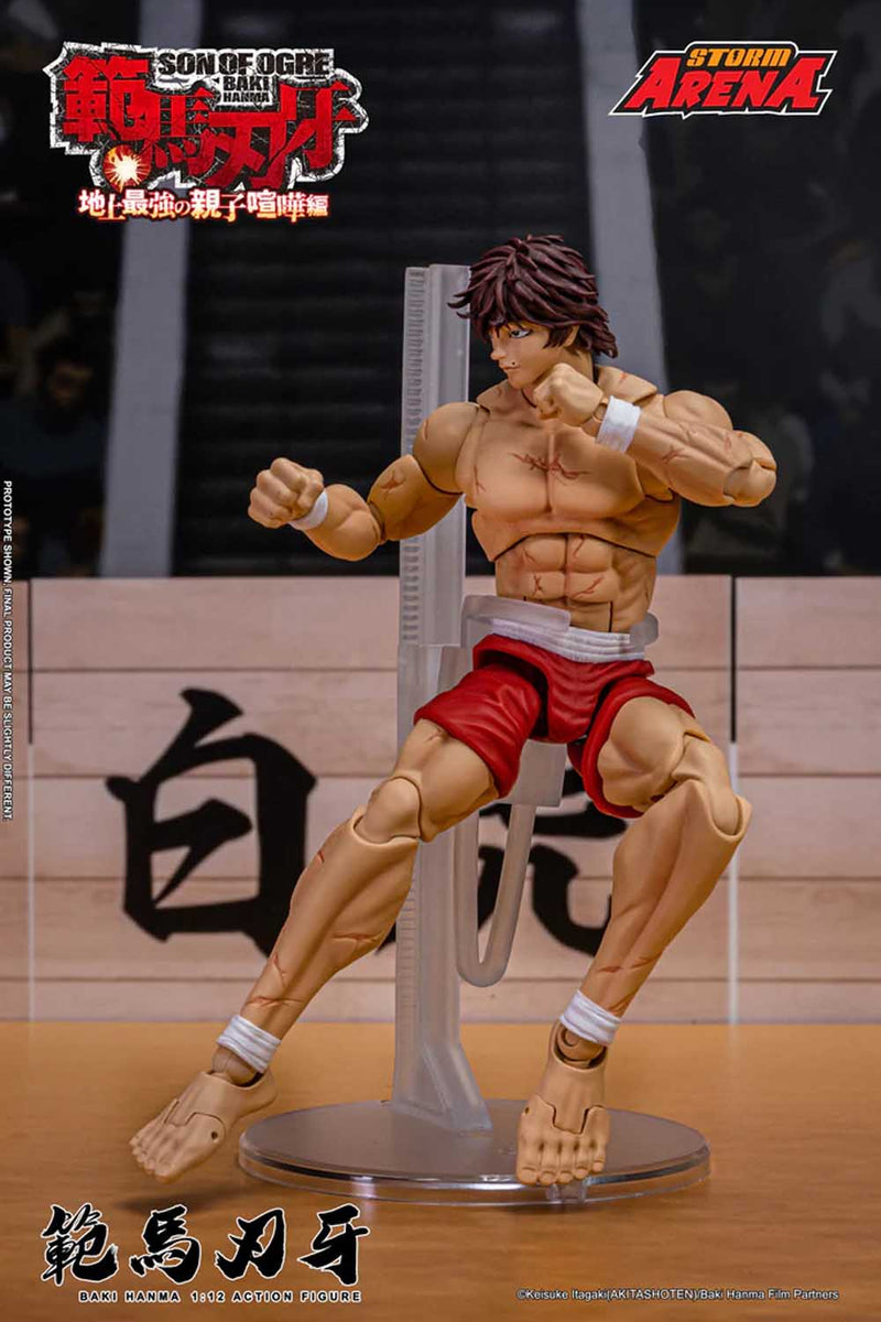 Load image into Gallery viewer, Storm Collectibles - Storm Arena: Baki Hanma (Son of Ogre Storm) 1/12 Scale
