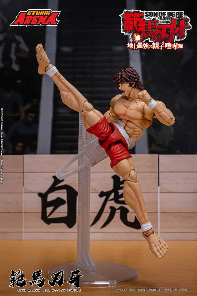 Load image into Gallery viewer, Storm Collectibles - Storm Arena: Baki Hanma (Son of Ogre Storm) 1/12 Scale
