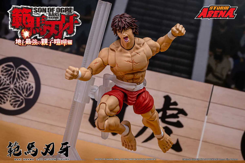Load image into Gallery viewer, Storm Collectibles - Storm Arena: Baki Hanma (Son of Ogre Storm) 1/12 Scale
