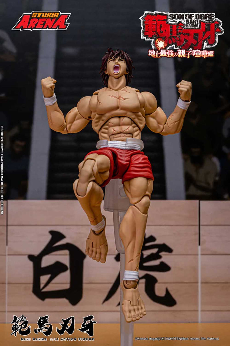 Load image into Gallery viewer, Storm Collectibles - Storm Arena: Baki Hanma (Son of Ogre Storm) 1/12 Scale
