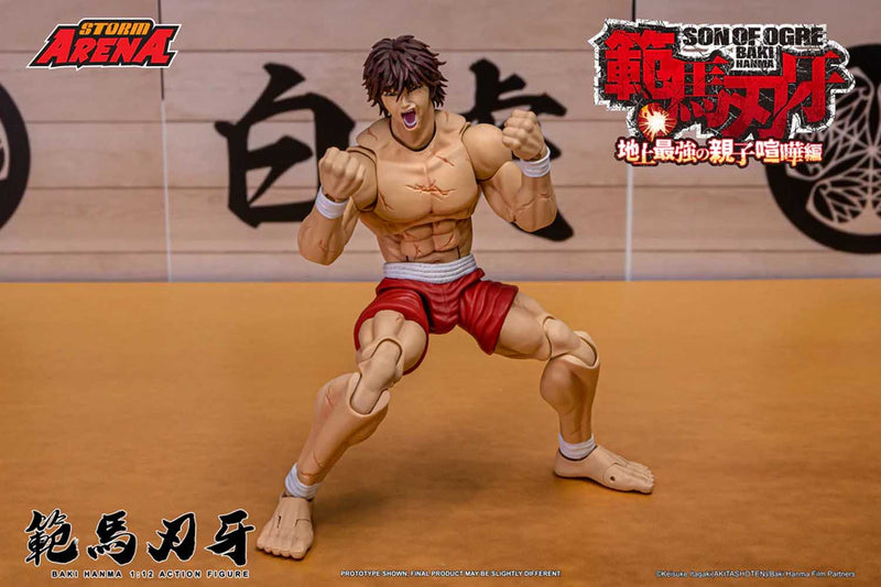 Load image into Gallery viewer, Storm Collectibles - Storm Arena: Baki Hanma (Son of Ogre Storm) 1/12 Scale
