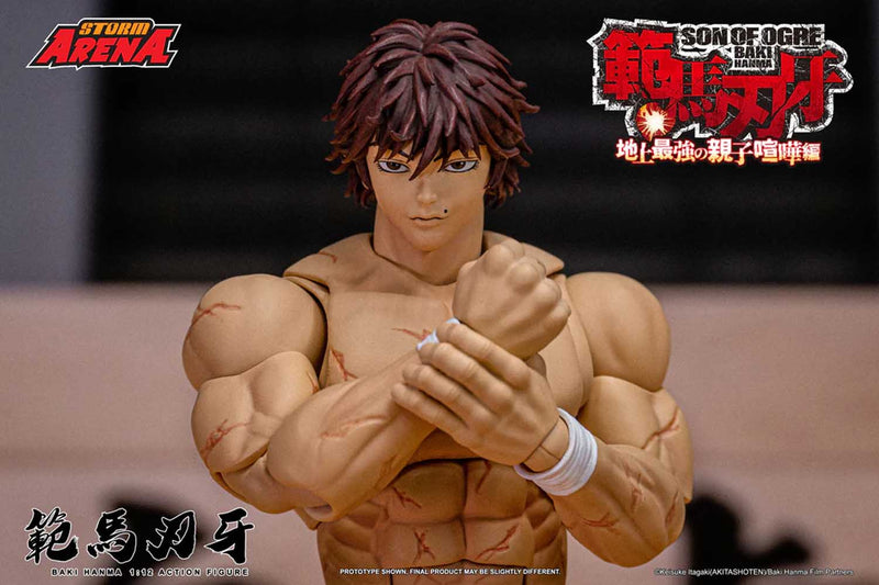 Load image into Gallery viewer, Storm Collectibles - Storm Arena: Baki Hanma (Son of Ogre Storm) 1/12 Scale
